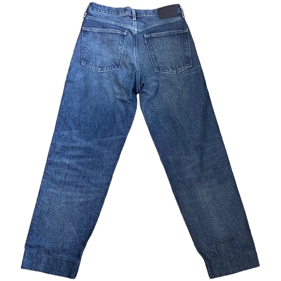 Levi's 511 Blue Jeans Woman 27x27 Button Donut Cotton Straight Denim WPL423 - Picture 2 of 7